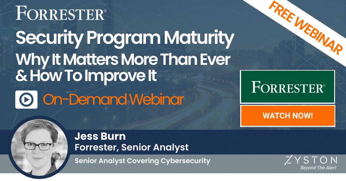 Security Program Maturity - Why It Matters More Than Ever & How To Improve It